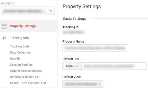 Google Analytics Rebrand change property name and default URL