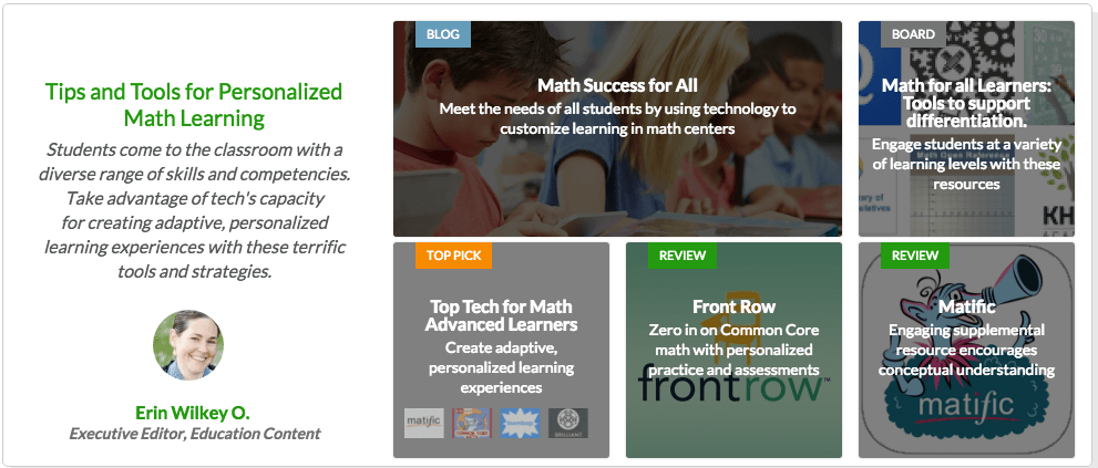 Graphite tips and tools for math learning