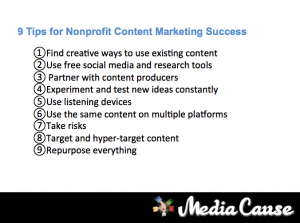 Nonprofit Content Marketing