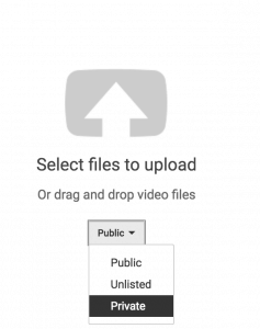 Create Facebook Video Subtitles: upload file