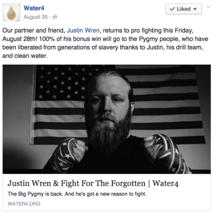 Water4 Fight For The Forgotten Facebook Post